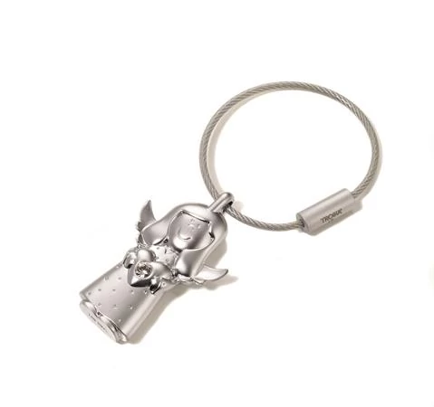 TROIKA Kulcstartó, SWAROVSKI kristályokkal,  