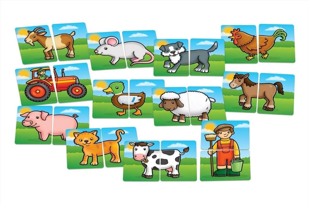 Orchard Toys Fülétől a farkáig kártyajáték (HU018)