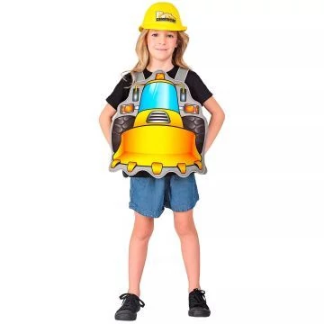 Widmann Homlokrakodó mintájú jelmez sisakkal - 113 cm (21439)
