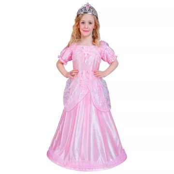 Widmann Pink hercegnő/tündér jelmez - 116 cm (43865)