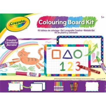 Crayola : Letörölhető rajztábla rajzeszközökkel (04-2947)
