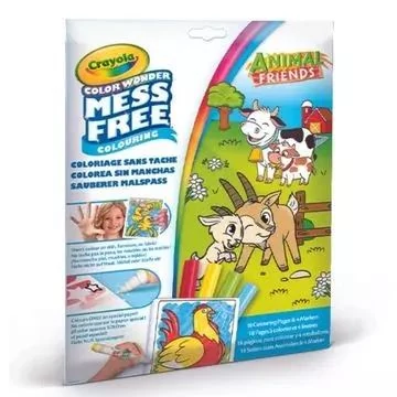 Crayola Color Wonder Állatok a tanyán maszatmentes kifestő (75-2817)