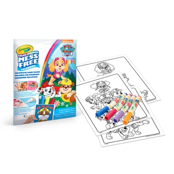 Crayola: Color Wonder Mancs őrjárat maszatmentes kifestő (75-2814)