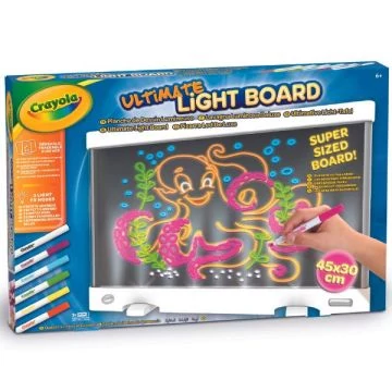 Crayola: Neon világító rajztábla filctollakkal (74-7504)