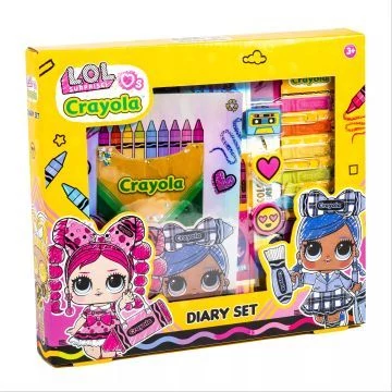 RMS L.O.L. x Crayola: Kreatív napló készlet (42-0277)