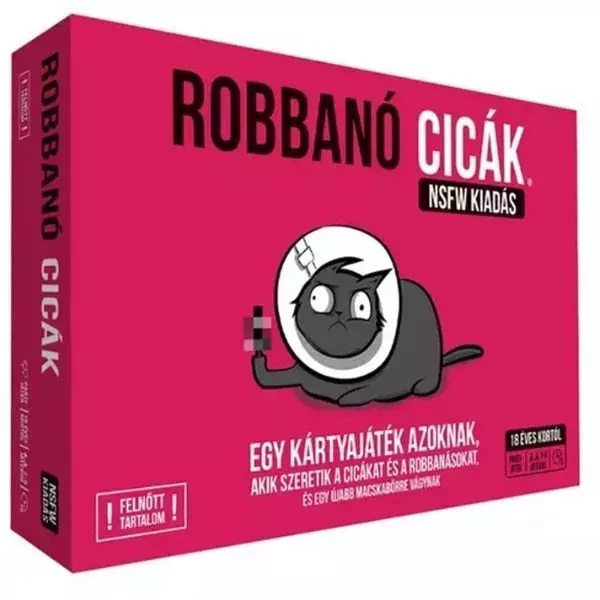 Gémklub Robbanó cicák: NFSW kiadás (EXP10007)