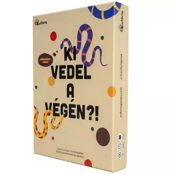 Euforiajatek Ki vedel a végén?! ivós társasjáték (5999861962051)