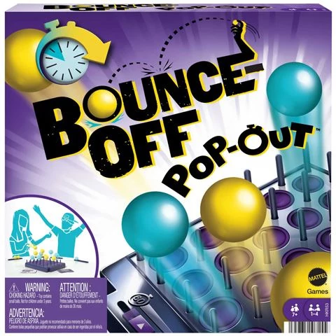 Mattel Bounce-off Pop-out ügyességi társasjáték (HKR53)