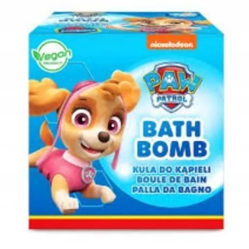 TradeUniverse Mancs őrjárat: Fürdőbomba, Skye, 165 g - málna illatú (8653)