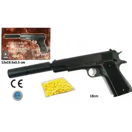 Hangtompítós airsoft pisztoly