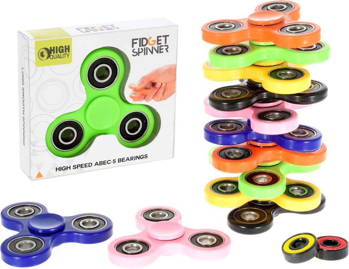 High Speed Fidget Spinner kék