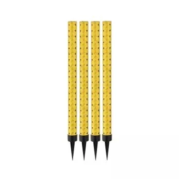 Arany színű tortatűzijáték, 25 cm - 4 db-os