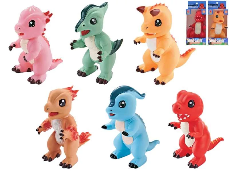 Műanyag dinoszaurus figura mozgatható (többféle)