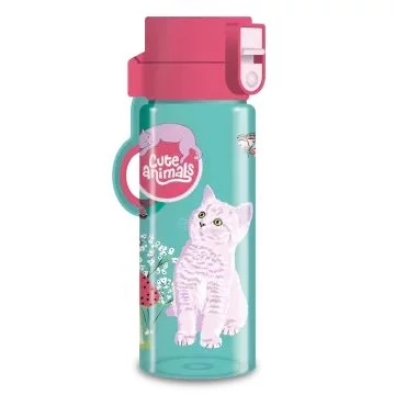 Ars Una: Cute Animals cica mintás kulacs - 475 ml